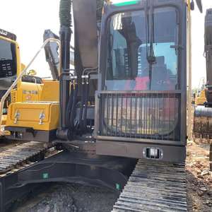 Excavatrice sur chenilles d'occasion EC210 à vendre Type mobile de 21 tonnes Composants importés d'origine Moteur de pompe à moteur Poids en ordre de marche de 20 tonnes - Product Image 4