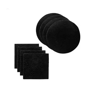 Manufacturing Kitchen Used Sediment And Activated Charcoal Carbon Filter Pads Good Adsorption Carbon Filter Trash Can