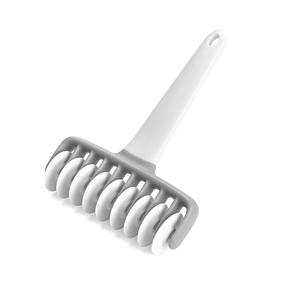 Juego de <span class=keywords><strong>Pizza</strong></span> de patrón elegante, herramienta para hornear, patrón de malla para repostería, cuchillo de rodillo, encimera creativa para Fideos - Product Image 6