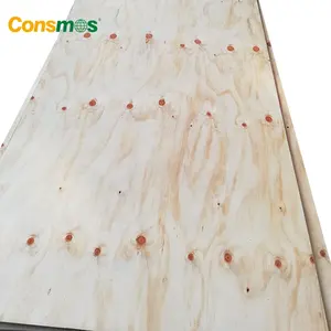 Waterproof Melamine Plywood Best Quality 3/4 Inch Waterproof Melamine Glue CDX Pine Plywood Price