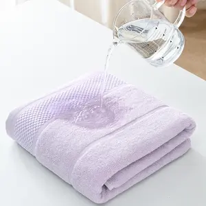 China Factory Wholesale 35*75 Cm 70*140 Cm Custom Logo Package Hand Face Bath Towels Sets 100% Pure Cotton 3 Pieces Towel Set