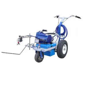 Factory Price Hand Push Cold Spray Applicator Road Marking Machine Parking Lot Coating Machine Road Line Spraying Equipment