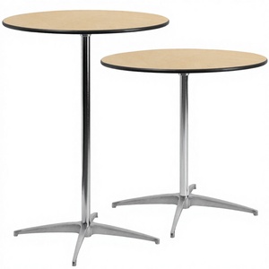 Modern Wooden Cocktail <b>Table</b> for Home <b>Bar</b> and Outdoor Use - Product Image 2