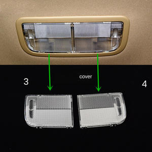 Cubierta de Luz Interior para Honda 34401-SDA-A21 34402-SDA-A21, Plástico Transparente, Luz de Lectura para Accord, CRV, Civic - Product Image 1