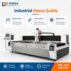 Centro de Trabajo CNC de Alta Precisión para Vidrio y Acero, Automático, con Motor y Bomba para Producción Rápida - Product Image 1