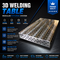 Table de travail de soudage 3D flexible pour charges lourdes, série D28, plateforme de fixation en fonte pour la fabrication d'acier