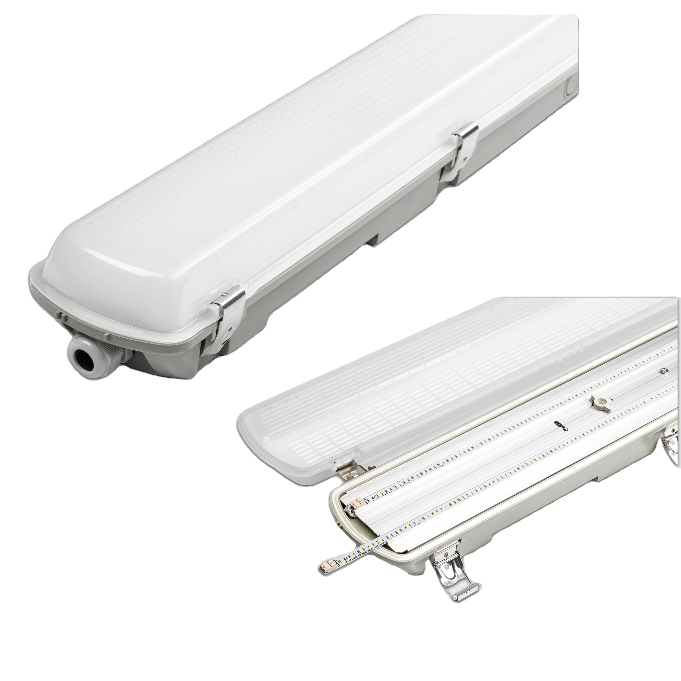 Лидер продаж, водонепроницаемое освещение для парковки, 4 фута, ip65, трубчатый светильник, светодиодный светильник с тройной защитой