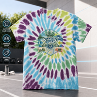 Fabricante de Camisetas Tie Dye Personalizadas, Camisetas Gráficas de Algodón para Clubes Deportivos, Gimnasios y Comunidades, Logotipo Personalizado, Marca Privada, OEM, ODM, Venta al Por Mayor