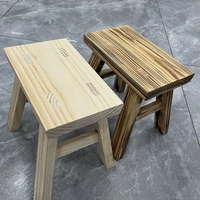 JP Chinois Antique Meubles Reproduction Rustique Vintage Massif Orme Bois Mini Tabouret Enfants Tabouret