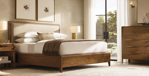 Винтажная Роскошная однотонная деревянная каркасная тканевая панель для внутренней мебели двуспальные кровати с мягкой обивкой - Product Image 2