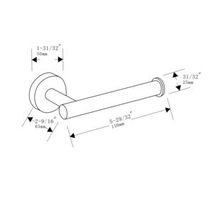 Cachés Ensemble Socle De Rangement Oem En Acier Inoxydable Accessoires Noir <span class=keywords><strong>Papier</strong></span> <span class=keywords><strong>Toilette</strong></span> Porte-<span class=keywords><strong>Papier</strong></span> - Product Image 6