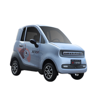 Mini voiture électrique à moteur 3000W certifiée EEC Véhicule à quatre roues à énergie nouvelle entièrement fermé avec lumières LED