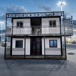 Maisons conteneurs de haute qualité, préfabriquées, portables, avec salle de bain et douche, toilettes mobiles, appartements, 20ft, 30ft, 40ft - Product Image 1