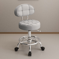 Chaise de barbier rotative confortable en métal de haute qualité pour salon de beauté salon de massage chaise de bureau Design moderne pour salon de coiffure