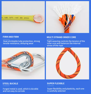 Arnés de Seguridad Ajustable para Trabajos en Altura, Rescate, Espeleología, Rappel, Protección Corporal Completa, Protección de Cintura para Escalada - Product Image 6