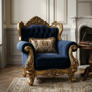 Juego <span class=keywords><strong>de</strong></span> Sofás <span class=keywords><strong>de</strong></span> Lujo para Sala <span class=keywords><strong>de</strong></span> Estar, para Proyectos <span class=keywords><strong>de</strong></span> Villas y Hoteles |   Muebles Barrocos <span class=keywords><strong>de</strong></span> Madera Maciza Tallados a Mano con Hojas <span class=keywords><strong>de</strong></span> Oro |   OE-FASHION Venta al por Mayor - Product Image 2