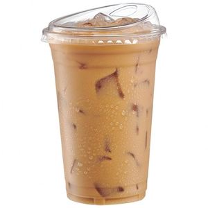Personalized Eco Friendly Disposable Food Grade <b>Plastic</b> <b>Cups</b> 12/14/16/18/20/24oz Clear PET with Lids for Cold <b>Drinks</b> Ice Coffee - Product Image 2