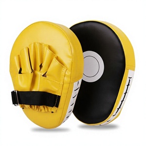 Guantes de Boxeo de Piel Sintética PU, Transpirables y Duraderos, Almohadillas de Entrenamiento con Cierre de Gancho y Bucle, Molde 3D - Product Image 6