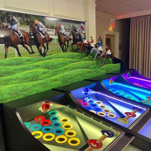 Songfa roll-a-ball trò chơi đua ngựa điện tử Derby ngựa Lạc Đà lừa trong nhà/ngoài trời trò chơi lễ hội 5-10 sân chơi - Product Image 6