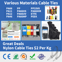 Attaches-câbles autobloquantes 12 pouces, résistance à la traction de 50 lb, lot de 1000, attaches-câbles en nylon plastique résistant aux UV pour intérieur et extérieur