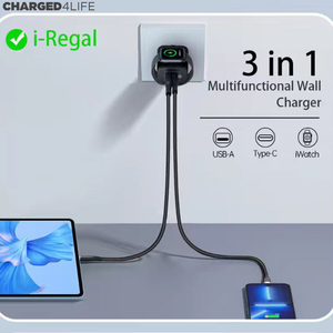 2025 Sản Phẩm Mới Bán Buôn 3 Trong 1 Sạc 20W Nhanh Chóng Đồng Hồ Điện Thoại Bộ Sạc Không Dây Sạc Đa Chức Năng Sạc Cung Cấp Điện <span class=keywords><strong>Adapter</strong></span> - Product Image 2