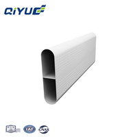 Conduit d'aération plat rectangulaire pour systèmes CVC et d'air frais, conduit peu encombrant adapté pour l'alimentation en air au sol et au plafond