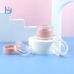 10g di grazioso barattolo di rossetto cosmetico rosa 2 In 1 contenitore di balsamo per labbra con doppio lato - Product Image 5