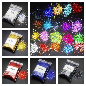 Glitters cho asmr video Cải Cách asmr phòng tập thể dục phấn tự làm chất liệu yiouasmrchalk 1 bộ 10 màu 50g mỗi túi - Product Image 3