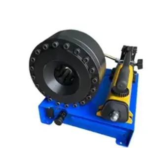 Máquina prensadora de manguera hidráulica manual industrial fabricante de máquinas prensadoras de tubos de tractor