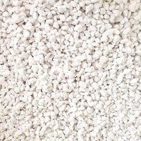 Granulés de perlite expansée à cellules fermées, haute porosité, thermiquement stables, légers, blanc argenté, minéral pour l'horticulture