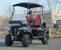 Nouvelle conception de voiturette de golf électrique miniature 2 places, capacité tout-terrain, batterie au lithium, 30-50 km/h, couleur personnalisable, autonomie de 90 km