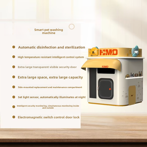 Lavadora Inteligente para <span class=keywords><strong>Mascotas</strong></span>, Autoservicio 24H, Acero Inoxidable, <span class=keywords><strong>Lavado</strong></span> y Cuidado Automático, Champú y Acondicionador con Pulverización Automática - Product Image 3