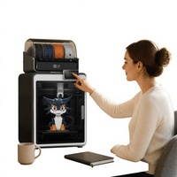 Imprimante 3D K2 Pro Combo intelligente CFS pour usage domestique, PLA jusqu'à 16 couleurs, vitesse rapide 600 mm/s, nivellement automatique
