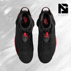 Zapatillas Jordan 6 Retro Infrared Salesman para Hombre - Estilo Vintage - Inspiradas en Otoño, Invierno, Primavera y Verano - Product Image 3