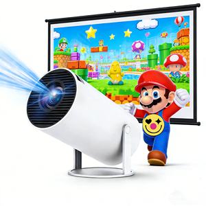 Mini projecteur portable HY300 OEM à faible MOQ, meilleur prix, avec haut-parleur intégré, Wi-Fi, Bluetooth, 720P, projecteur intelligent pour soirées et cinéma - Product Image 5