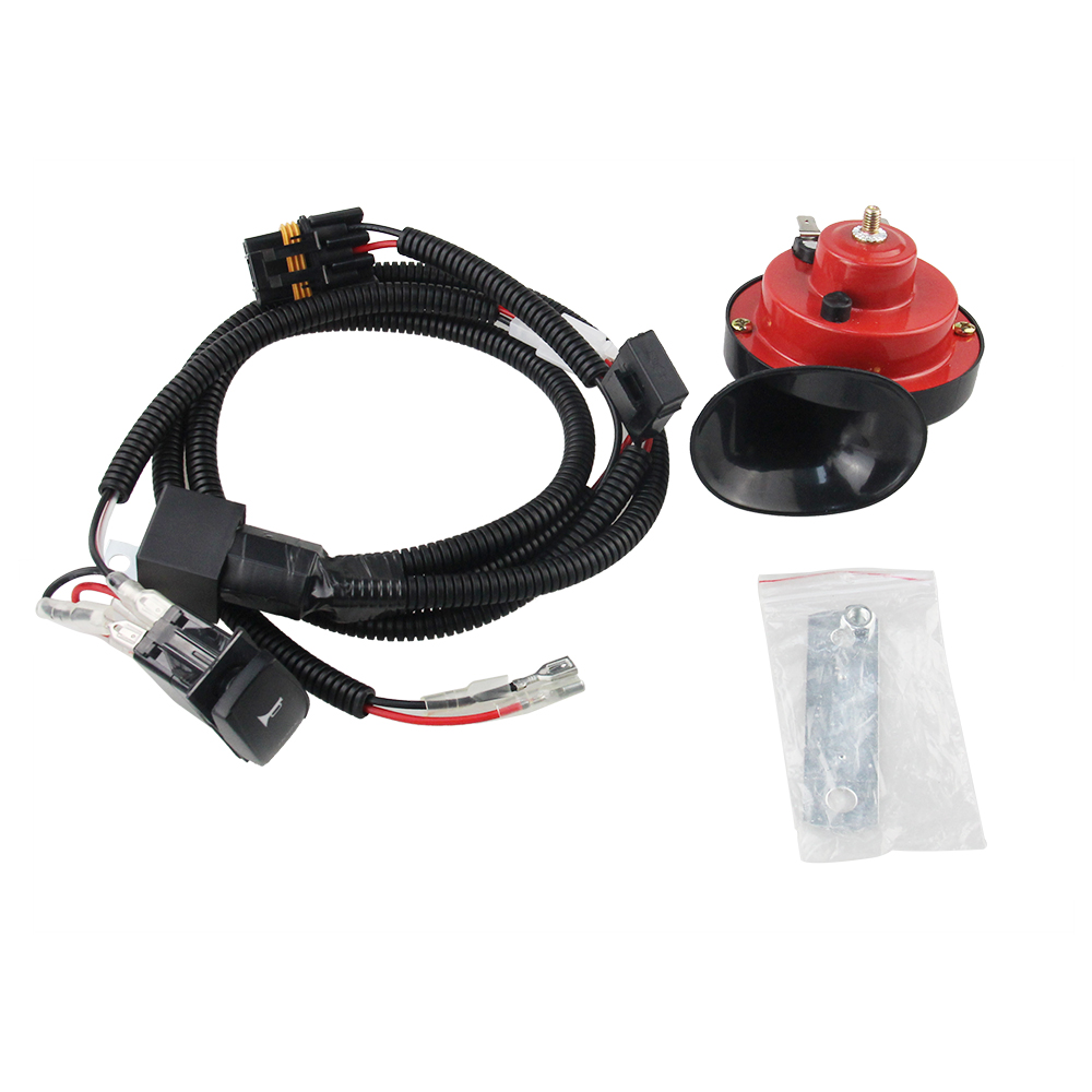 Комплект Динамиков, универсальный автомобильный комплект звуковых сигналов UTV с жгутом проводов и переключателем для Polaris RZR 2013-2022