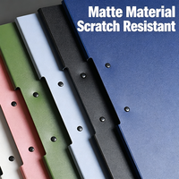 Porte-documents professionnel A4 de Malaisie 315x232mm en PP avec pince métallique pour l'école et le bureau