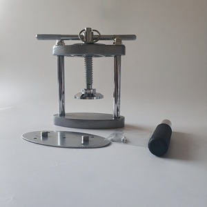 Presse manuelle à double couche pour flacons dentaires, compresseur de prothèses dentaires, presse de serrage pour flacons de laboratoire dentaire pour le moulage de prothèses - Product Image 5