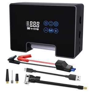 Портативное автомобильное пусковое устройство 6-в-1 с воздушным насосом, светодиодная лампа 2000A, усилитель пикового тока для грузовика, для накачивания автомобильных шин - Product Image 4