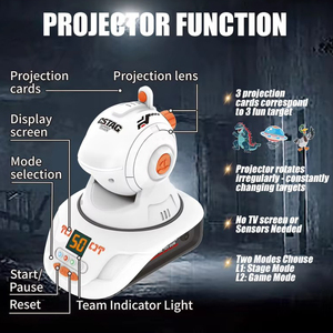 Nueva Pistola de Juguete Simuladora de Combate, Experiencia Creativa Realista, Pistola Láser Infrarroja Recargable con Proyector <span class=keywords><strong>para</strong></span> Niños - Product Image 6