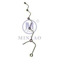 Nouveau tuyau de débordement d'injecteur de carburant en acier MINYAO pour Land Cruiser LC100 Coaster Moteur 1HZ HZB50 OE 23761-17010