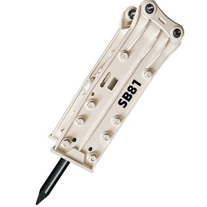 Brise-roche hydraulique silencieux à lubrification automatique, direct usine, pour excavatrice <span class=keywords><strong>de</strong></span> 18 à 26 tonnes, idéal pour la démolition et le brisage <span class=keywords><strong>de</strong></span> roches - Product Image 3