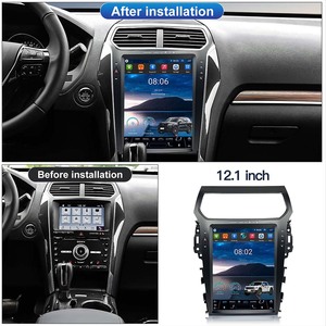 12.1" Tesla Style Touch Screen with CarPlay For Ford Explorer 2011- 2019 Android15 Car Radio Stereo Multimedia Player GPS Navi - Product Image 3