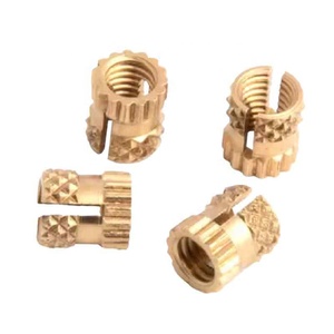 Knurled Báo Chí Trong Ren chèn cho Nhựa nhiệt vật liệu sắt với kẽm mạ và đánh bóng passivated kết thúc - Product Image 6