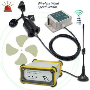 Station météo agricole intelligente à capteur distant, capteur de vitesse et de direction du vent sans fil pour le secteur de l'énergie éolienne - Product Image 4