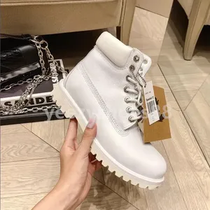 Free Shipping Fashion Classic Genuine <b>Leather</b> Upper <b>Boots</b> Women Mens Retro Waterproof Outdoor <b>Work</b> Casual Shoes Plush Lining - Product Image 3