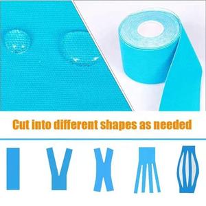 Cinta <span class=keywords><strong>de</strong></span> kinesiología adhesiva impermeable OEM <span class=keywords><strong>para</strong></span> soporte <span class=keywords><strong>de</strong></span> <span class=keywords><strong>rodilla</strong></span>, cinta deportiva <span class=keywords><strong>para</strong></span> recuperación muscular - Product Image 3