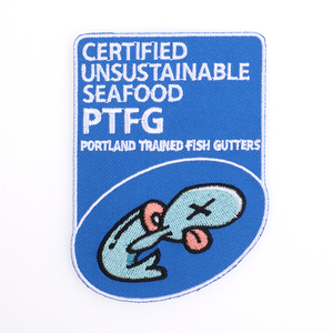 Patch Ricamate 3D Personalizzate OEM, Logo Personalizzato <span class=keywords><strong>Online</strong></span>, Applicazione a Caldo/Adesiva per Vestiti, Cappelli, Charm - Product Image 5