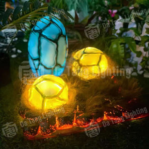 Luz navideña LED con diseño de dinosaurio para parques al aire libre y eventos temáticos, lámpara decorativa de jardín impermeable IP65 - Product Image 4