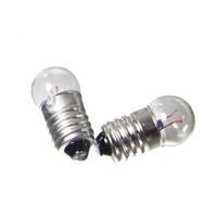 Bombilla indicadora de señal de tornillo E10 de Venta caliente 1.5v0.3a 2.5V10mm bombilla pequeña